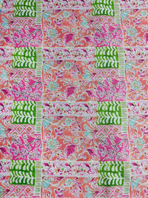 Avante Cotton Blend Floral Print Multipurpose Running Fabric