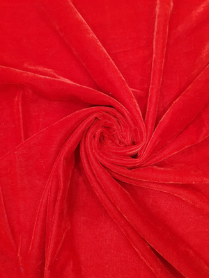 Seg Velvet Solid Multipurpose Running Fabric