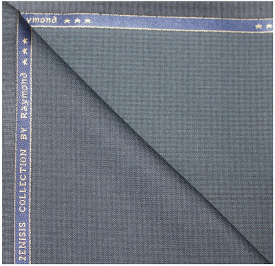 Raymond Viscose Rayon Checkered Trouser Fabric