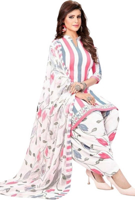 KurtiKo Crepe Printed Salwar Suit Material