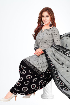 THIRA Crepe Printed Salwar Suit Material