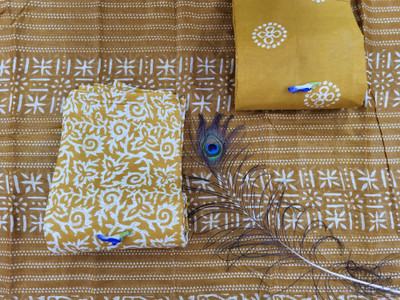 Keshar Cotton Blend Printed Multi-purpose Fabric