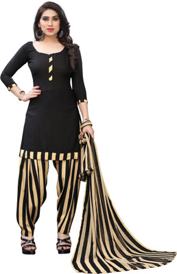 Om Creation Crepe Paisley Salwar Suit Material