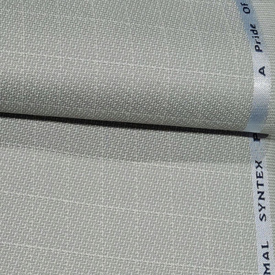 VIMAL SUITING Lycra Blend Checkered Trouser Fabric