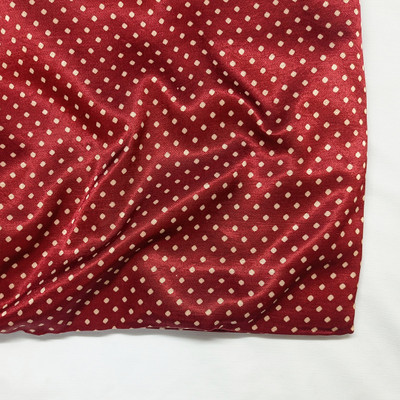 LCX Silk Blend Polka Print Kurta Fabric