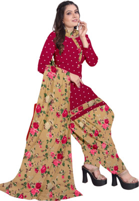 Eddika Crepe Paisley Salwar Suit Material