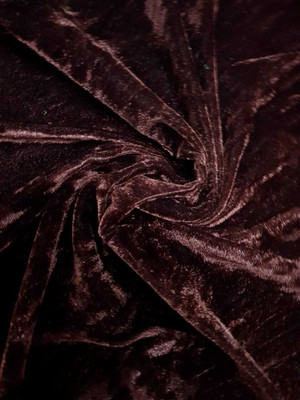 Seg Velvet Solid Multipurpose Running Fabric
