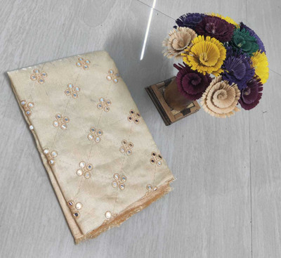 HEER FASHION Art Silk Self Design Blouse Material