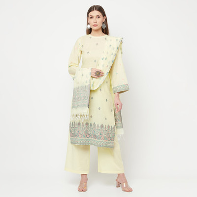 HouseOfCommon Polycotton Self Design Suit Fabric