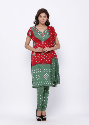 JABAMA Cotton Blend Printed Salwar Suit Material