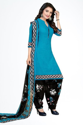 lucas Crepe Printed Salwar Suit Material