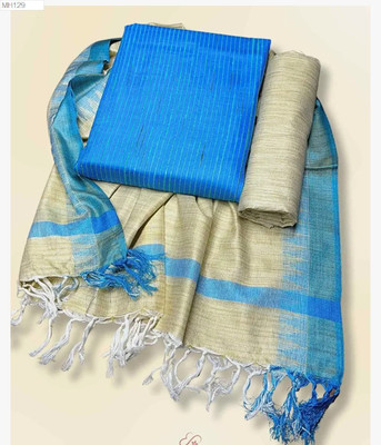 Manikant Handloom Cotton Silk Printed Salwar Suit Material