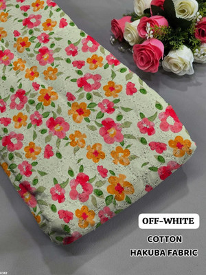 S RATHOD CREATION Cotton Blend Printed Multipurpose Running Fabric