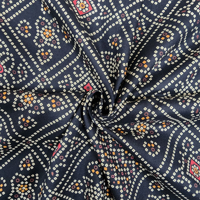 ILIANA Viscose Rayon Printed Multipurpose Running Fabric