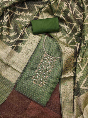 Kimisha Viscose Rayon Embellished Salwar Suit Material