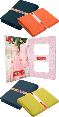KUNDAN SULZ GWALIOR Polycotton Solid Shirt & Trouser Fabric