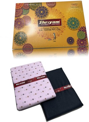 Shriyam Polycotton Printed Shirt & Trouser Fabric