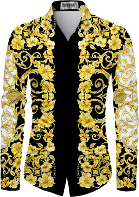 BUHA Cotton Blend Printed Shirt Fabric