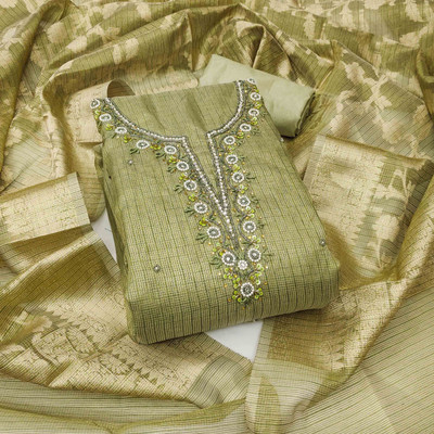 Jaipur Kurti Viscose Rayon Floral Print Salwar Suit Material