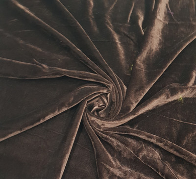 Seg Velvet Solid Multipurpose Running Fabric