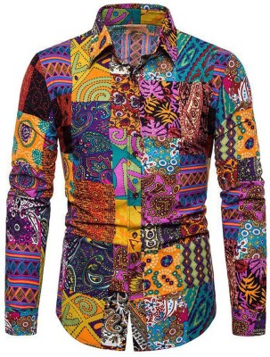 p23 Cotton Blend Printed Shirt Fabric