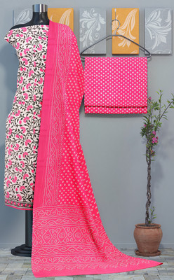 NISHIRE Pure Cotton Printed Salwar Suit Material