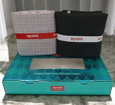 Raymond Cotton Blend Solid Shirt & Trouser Fabric