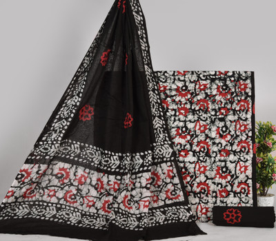 NISHIRE Cotton Blend Printed Salwar Suit Material