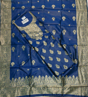 ADAB SAREES Jacquard Solid Salwar Suit Material