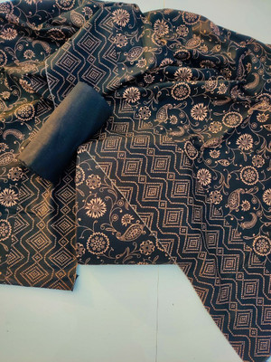 ACE COLLECTION Wool Printed Salwar Suit Material