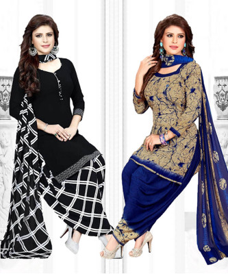 Caoimhe Crepe Printed Salwar Suit Material