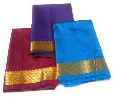 Cotton colors Cotton Silk Self Design Blouse Material