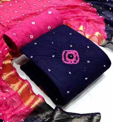 WILLMAKE Georgette Printed Salwar Suit Material