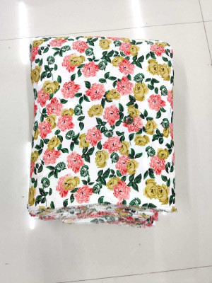 HIGHLANDING Crepe Printed Kurta Fabric
