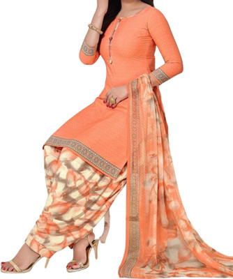 MAHAKLI CREATION Crepe Printed Salwar Suit Material