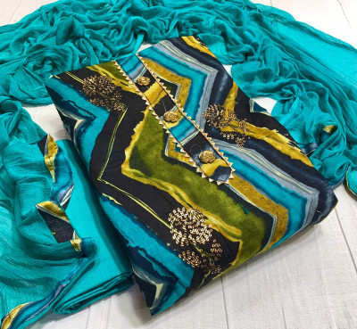 Vinayak fashoin Pure Cotton Printed Kurta & Churidar Material
