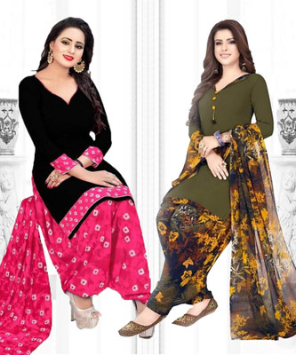 Caoimhe Crepe Printed Salwar Suit Material