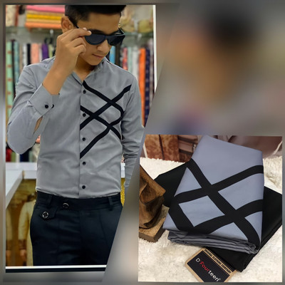 tmcretion Polycotton Striped Shirt & Trouser Fabric