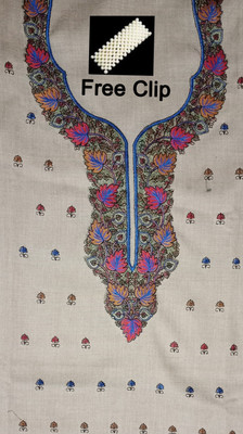 Amrit Trading Co Wool Embroidered Salwar Suit Material