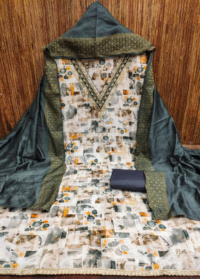 HouseOfCommon Cotton Blend Printed Salwar Suit Material
