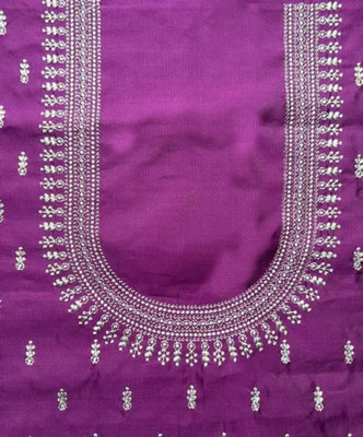 CORRECT CHOICE Pure Silk Embroidered Blouse Material