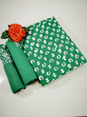 baratheon Pure Cotton Printed Kurta & Patiyala Material