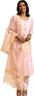 Rajnandini Chanderi Embellished Salwar Suit Material