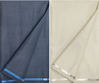 KUNDAN SULZ GWALIOR Viscose Rayon Solid Trouser Fabric
