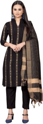 Aika Pure Cotton Striped Salwar Suit Material