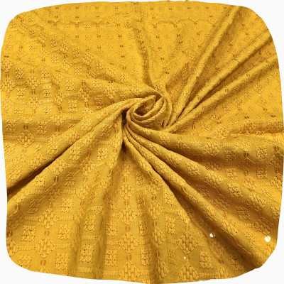 PALASH Art Silk Floral Print Multipurpose Running Fabric