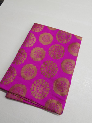 Arpita Fashion Brocade Checkered Blouse Material