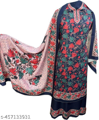 starmoda Wool Printed Salwar Suit Material
