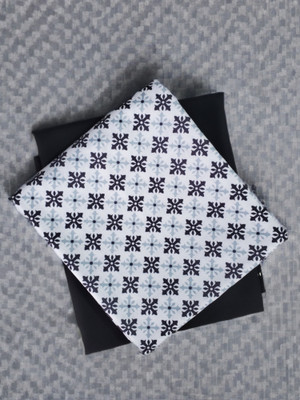 Jay Khodiyar Fashion Cotton Blend Printed Shirt & Trouser Fabric