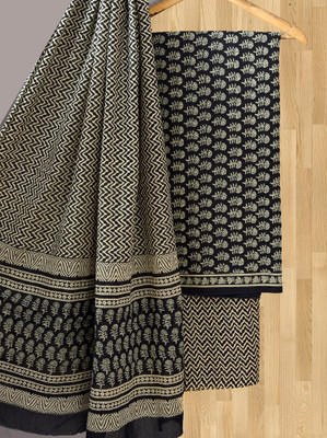 RIGDOM Pure Cotton Floral Print Salwar Suit Material